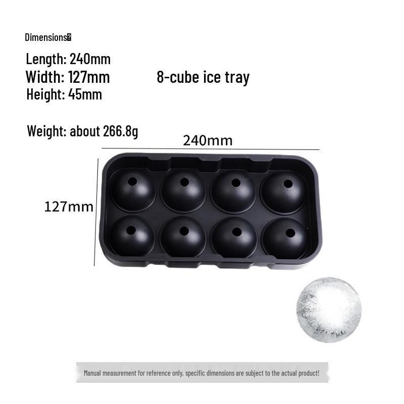 Silicone Skull Ice Cube Mold Tray for Whiskey and DIY Frozen Treats