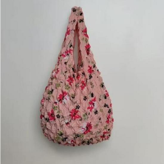 Collapsible Telescopic Pineapple Bun Handheld Shopping Bag