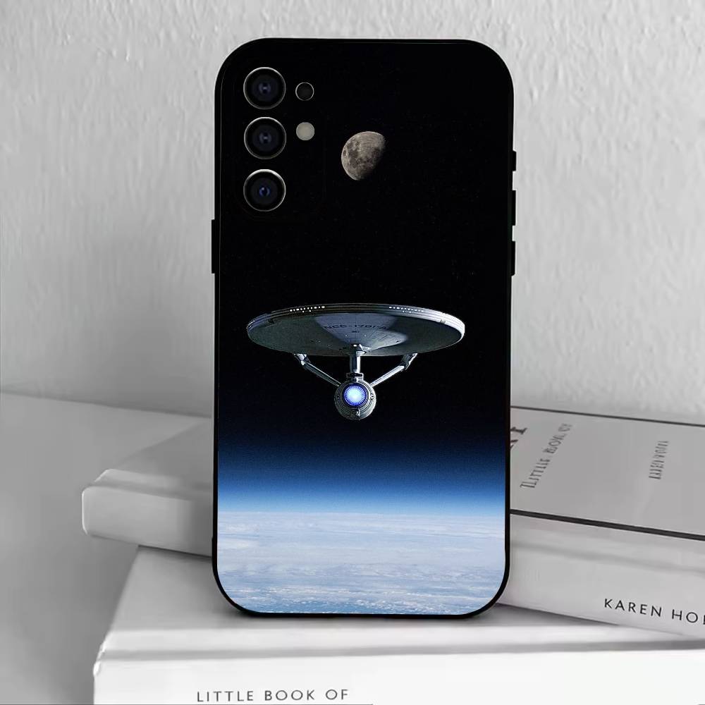 S-Star Trek Ships   Phone Case For Samsung S25,S24,S21,S22,S23,S30,Ultra,S20,Plus,Fe,Lite,Note,10,Black Cover
