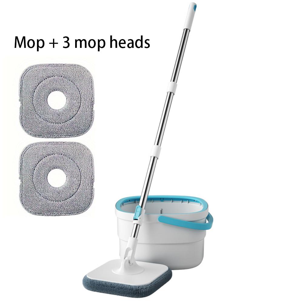5pcs Mop Replacement Cloth Rotating Hand Free Mop Bucket Replace Cloth Flat Mop Cloth Strong Decontamination Cleaning Tools