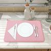 Microfiber Dish Drying Mat Absorbent Pad Large Size Kitchen Counter Mat Dish