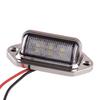 4Pcs Waterproof LED Deck Courtesy Stern Transom License Number Plate Light For Car Marine Boat Trailer Motorcycle Truck 12V-24V