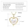 Freshwater Pearl & Diamond-Set Silver Pendant Necklace for Women