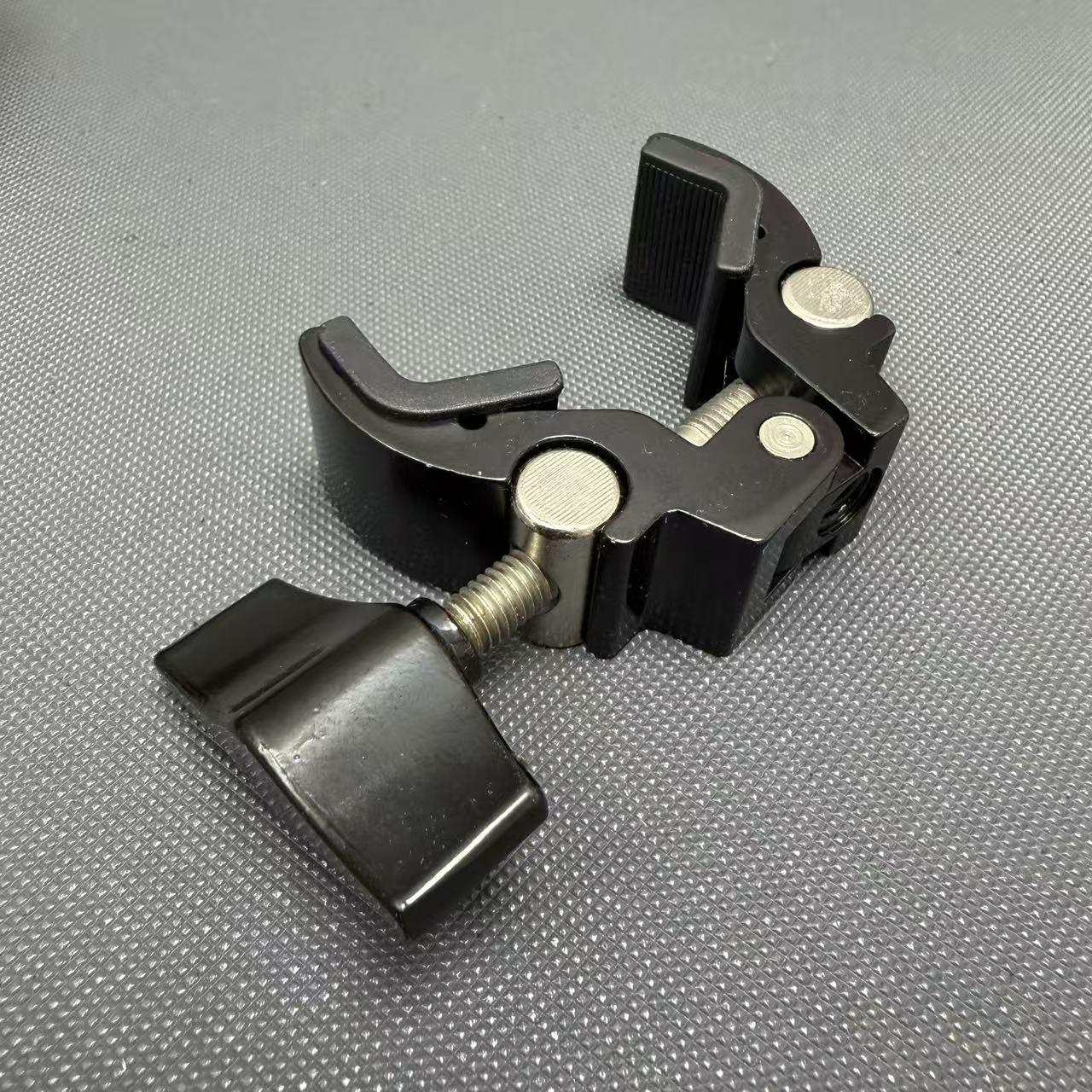 

Camera Tripod Extension Clamp: Metal Bicycle Mount & Ball Head Adapter