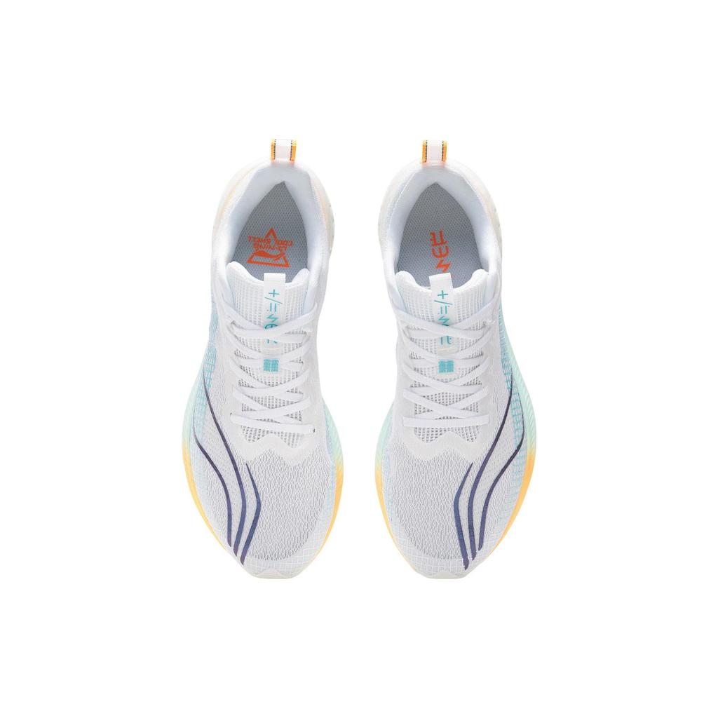 New LiNing Red Hare 5 Pro Cushioning Anti Slip And Wear Resistant Low Top Running Shoes Men's White ARMS003-7