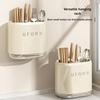 Wall-mounted chopstick storage box, kitchen shelf, punch-free knife holder, integrated chopstick cage storage and hanging rack