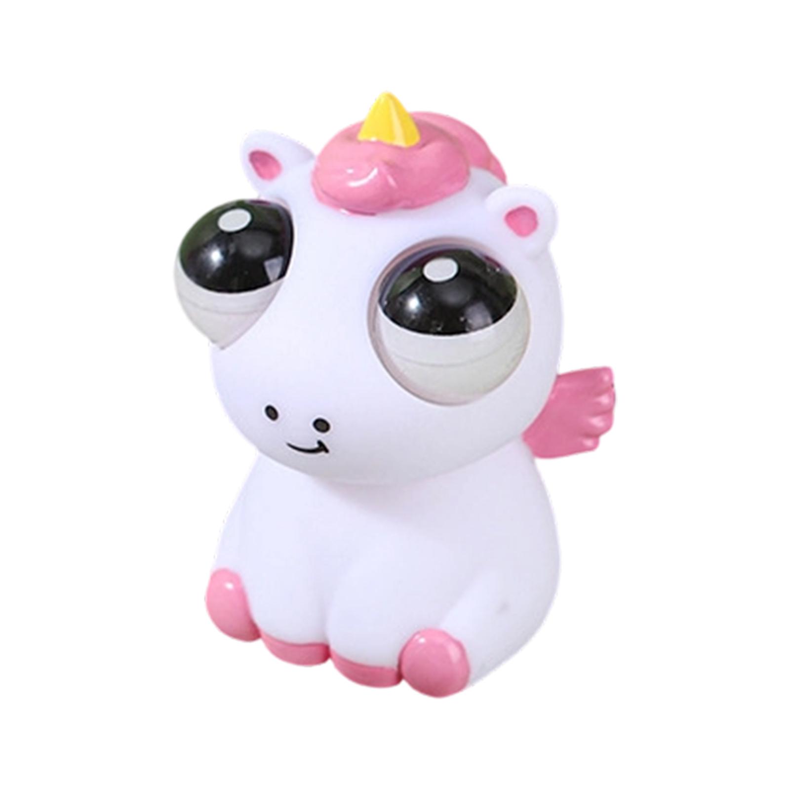 Squeezeup Wideeyed Plush Toy, Wideeyed Stress Relief Toy белый