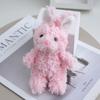 White Charming Rabbit Plush Toy Realistic Bunny Design Perfect For Baby And Play Kids