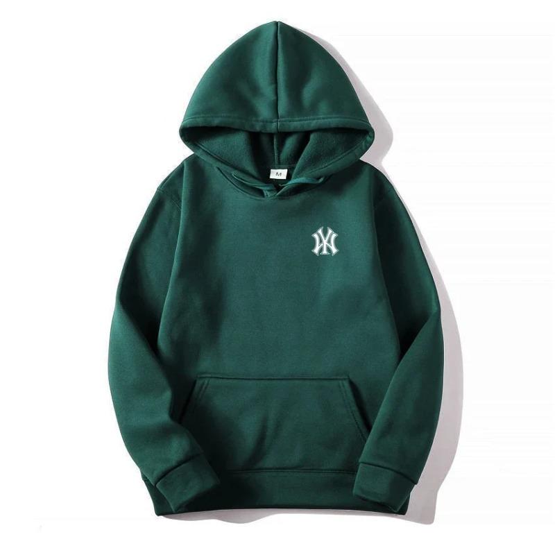 Men's casual and fashionable hoodies, sweatshirts, autumn and winter outdoor sweatshirts, popular font printed pullovers