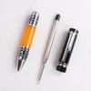 Chinese Enterprises Supply Iridium Nib Acrylic Metal Gifts Pen Leather Gift Box Set Business Signature Pen Ballpoint Pen