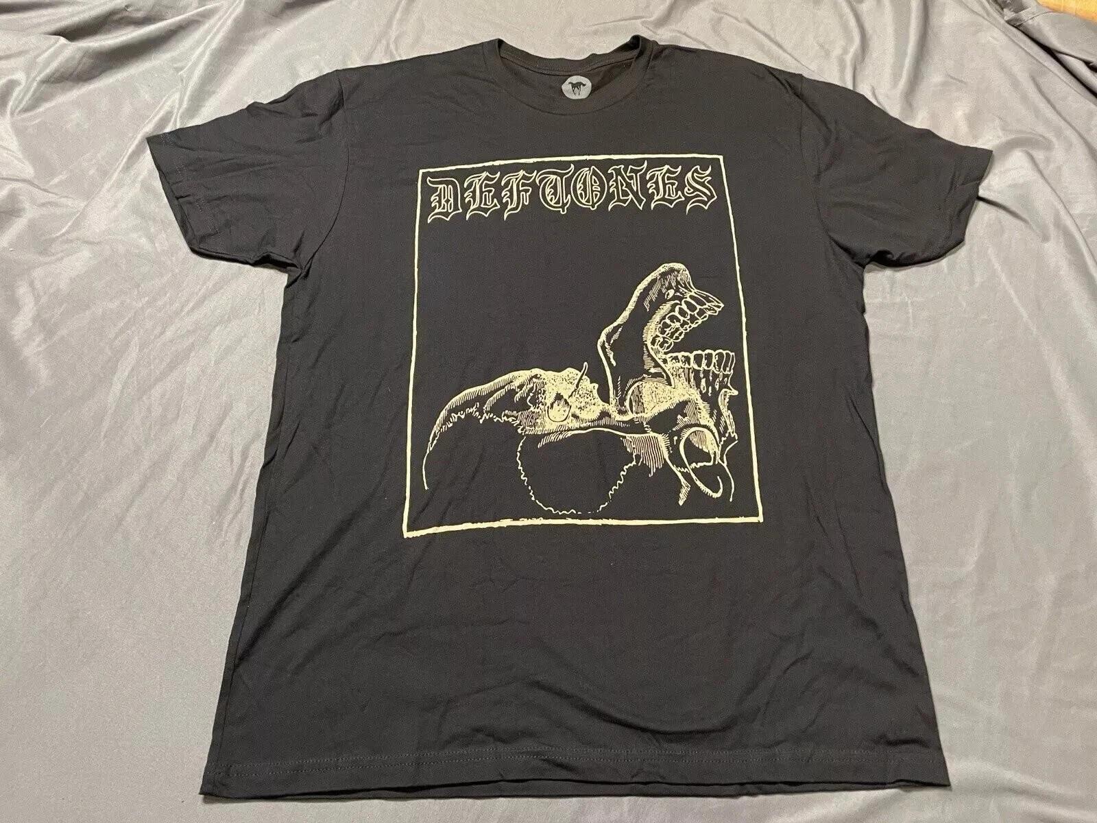 Футболка Deftones, Футболка с датами группы Nu-Metal Team Sleep, Размеры от S до 4XL XL