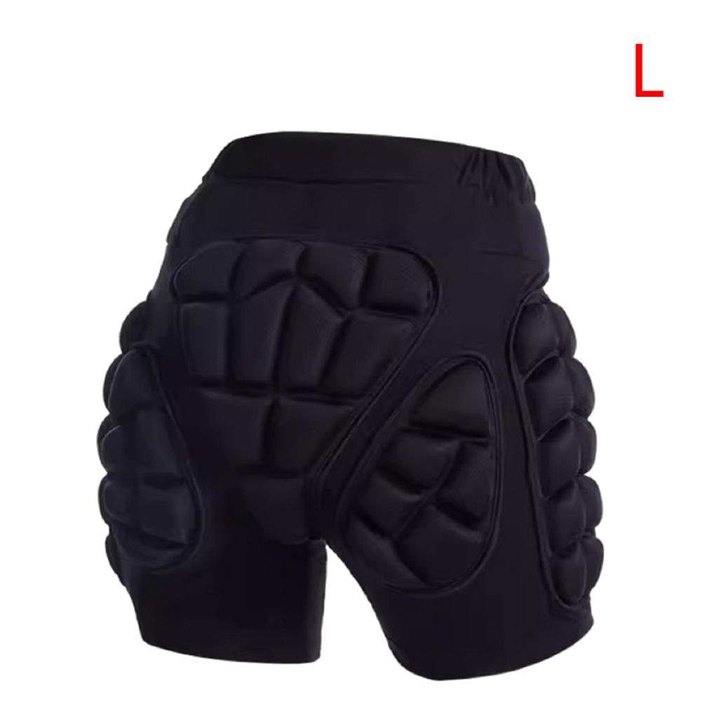 3D Protective Padded Shorts Breathable Winter Skating Protective Hip Pad EVA Short Pants Protection for Hip Butt and Tailbone