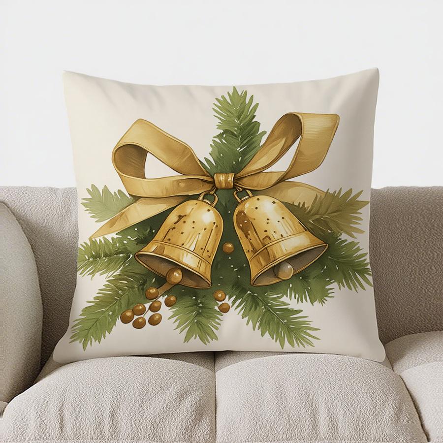Home Decor Camouflage Gift Box Pillow For Festive Decor Pattern Cushion Cover Suitable For Sofa Bedroom Car Pillow Cover