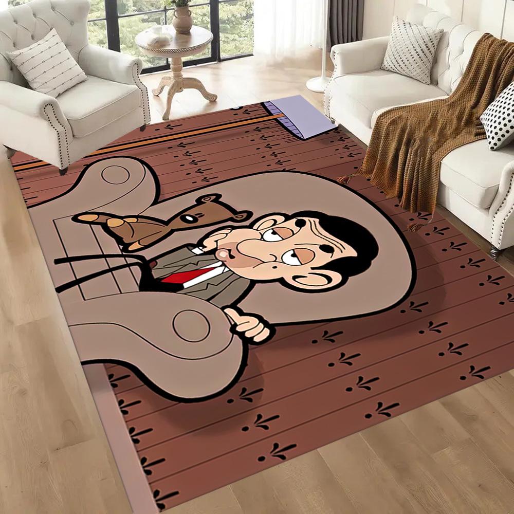 Sig. Fagiolo (Versione animata) I tappeti quadrati sono un'ottima scelta per soggiorni, camere da letto, decorazioni per la casa e come regali.