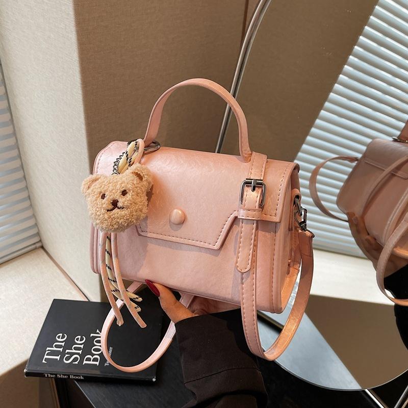 Fashion Portable Small Square Bag Women's Bag New High-end Niche Commuter Bag Versatile Shoulder Messenger Bag