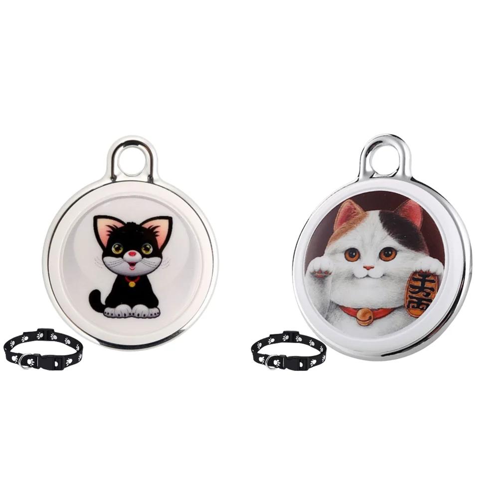 Evcil Hayvan Kaybolmaya Karşı GPS İzleyici Bluetooth Uyumlu Akıllı Giyilebilir Su Geçirmez Konum Belirleyici Gerçek Zamanlı İzleme Köpek Kedi Tasması Bulma Cihazı