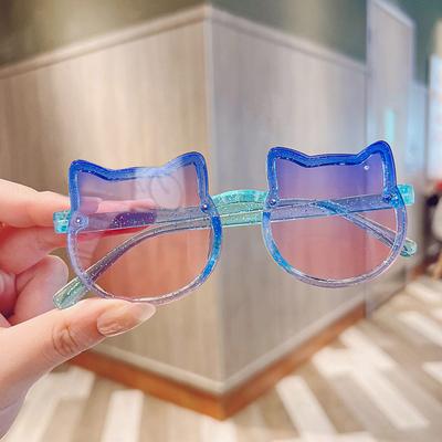Two Ears, Colorful Bow, Shiny And Bright Children's Sunglasses, Sunglasses For Boys And Girls, Fashionable Glasses