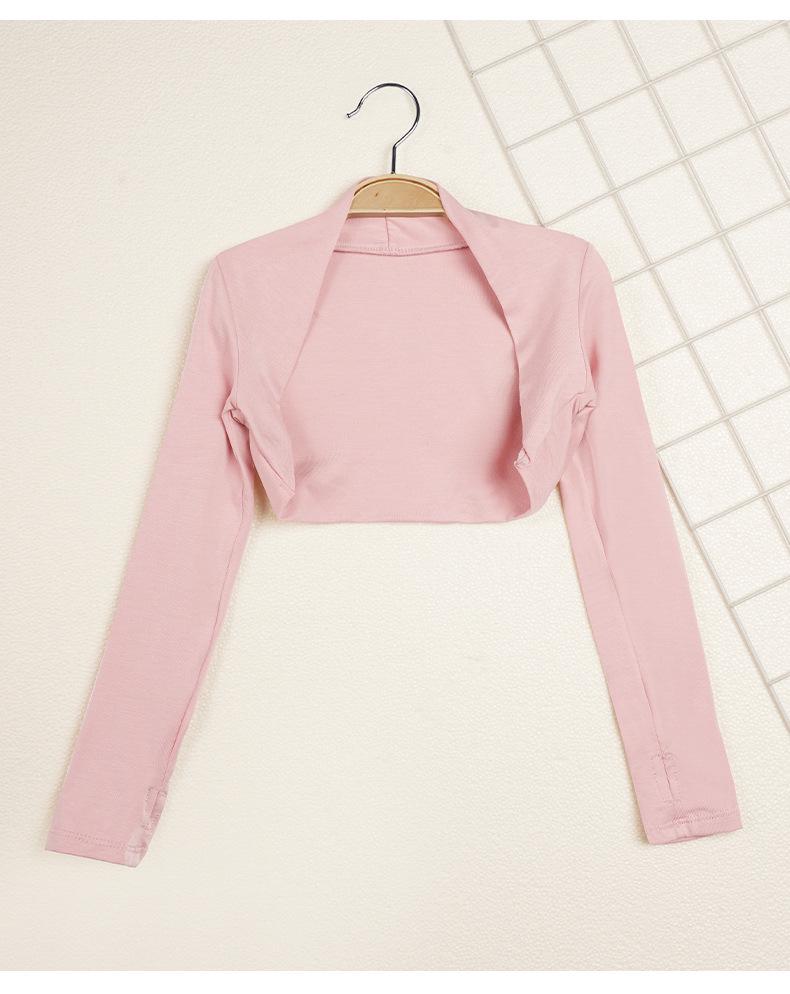 Children's Long-Sleeve Modal Ballet Cardigan & Training Wear