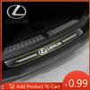 Interior Stickers 1Pcs Transparent Car Trunk Badge Protective 3D Sticker For IS250 IS200 CT200h GS300 LS430 RX450h LX570 I