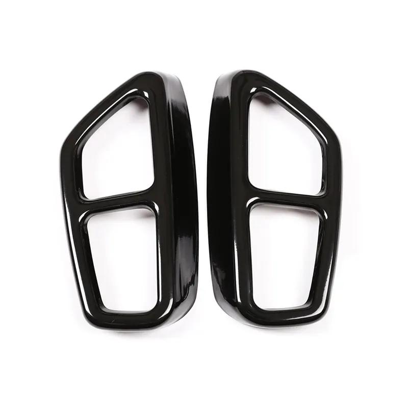 For BMW 5 Series 525i 530i 540i 530d 523d G30 2018-2024 Stainless steel Car tail throat decorative cover Exterior Accessories