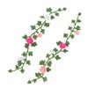 2 pezzi1:12 Casa delle Bambole Miniatura Fiore di Rosa Rampicante Rete per Rose Decorazione per la Casa Per Bambini Bambini Adulti