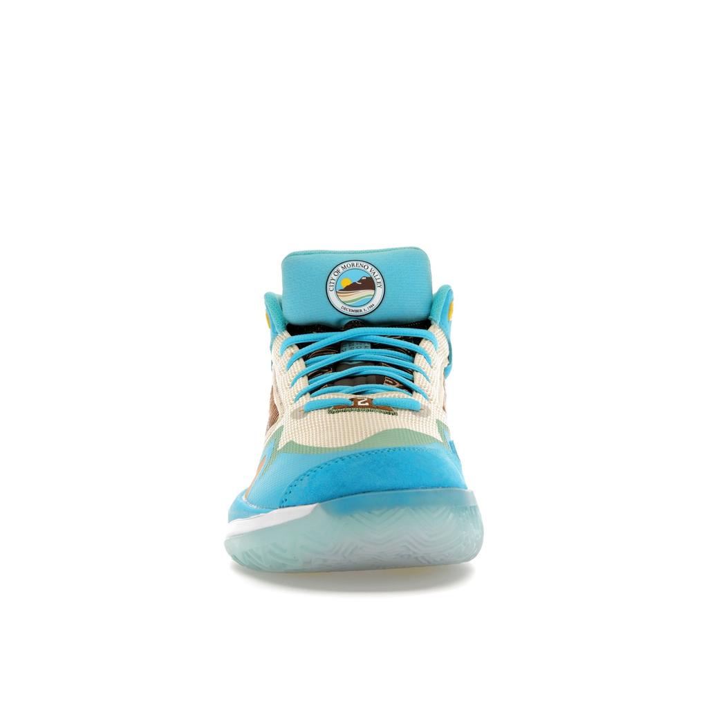 New Balance KAWHI Moreno Valley Men Sneakers Blue Bayside Citra-Yellow BBKLSWB1