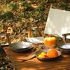 High-Intensity Camping Plates Portable Metal Tableware Soup Bowl Dishes with Mesh Bag Ultralight