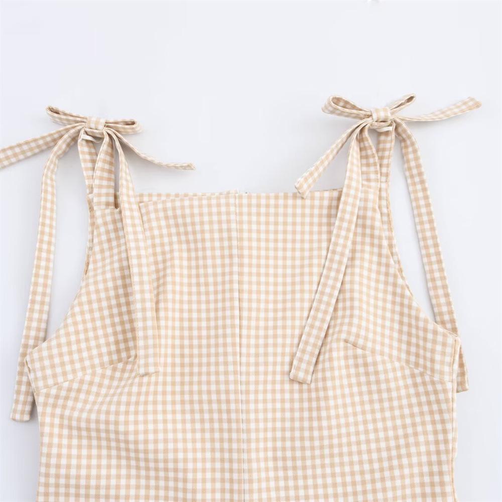 2025 Spring/Summer Women's Slim Sweet Suspender Dress