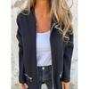 Fall Winter Women's Oversized Long Sleeve Hooded Mid-length Cardigan Coat Casual Fashion Outerwear for Women