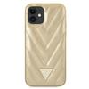 Guess Guhcp12Spuvqtmlbe Iphone12 Mini 5,4 Złoty/Gold Hardcase V-Quilted Collection