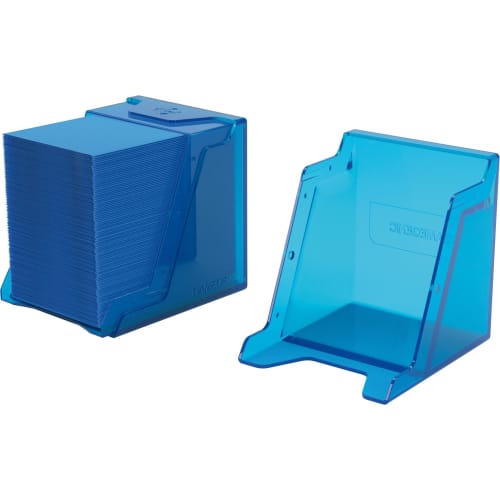 GameGenic Deck Box: Bastion XL Blue (100ct) ? Durable and Sturdy TCG, OCG Card Storage ? Compatible with Pokemon Yugioh Commander and MTG Magic: The G