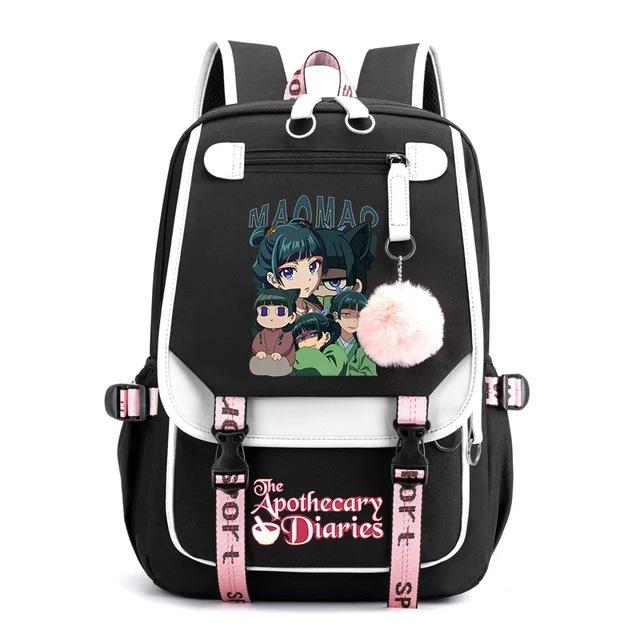 The Apothecary Diaries Backpack Fashion Women Casual RucksackAnime Maomao School Bags Teenager Outdoor Travel Daypack Mochila