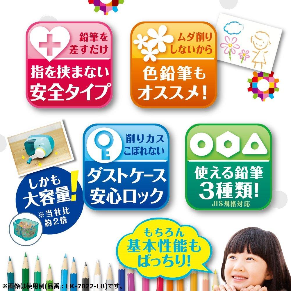 Sonic Togari Return Manual Pencil Sharpener, White, EK-7022-W