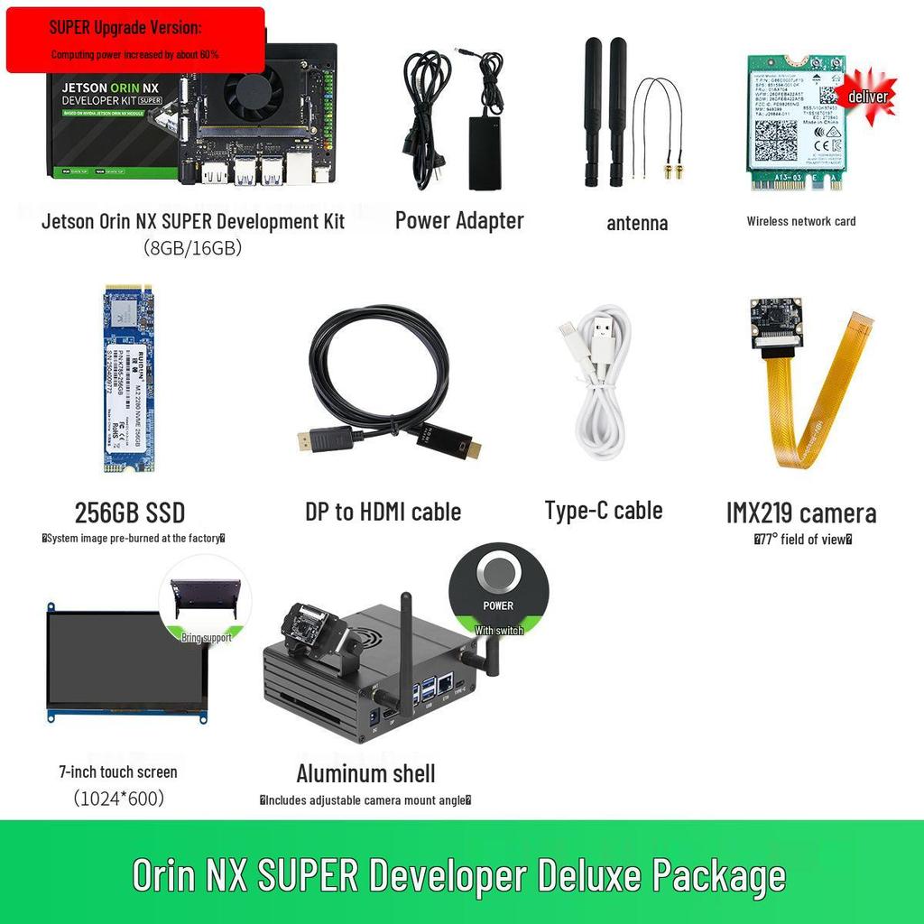 Jetson Orin NX AI Vision Development Kit with ROS Core