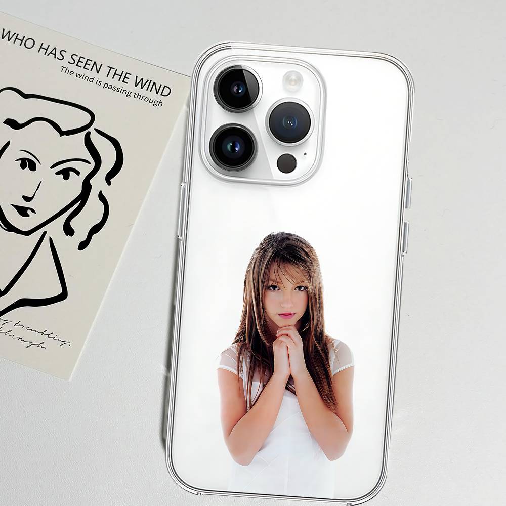 It Is B-Britney S-Spears Phone Case Soft Transparent Case For IPhone 17 16 15 14 13 12 11 Pro Max Mini Plus Shockproof Cover