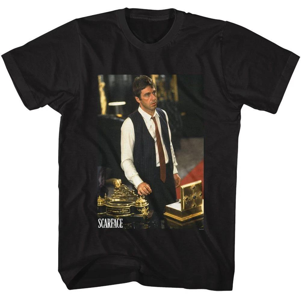 Scarface Tony At His Desk Movie Shirt 160