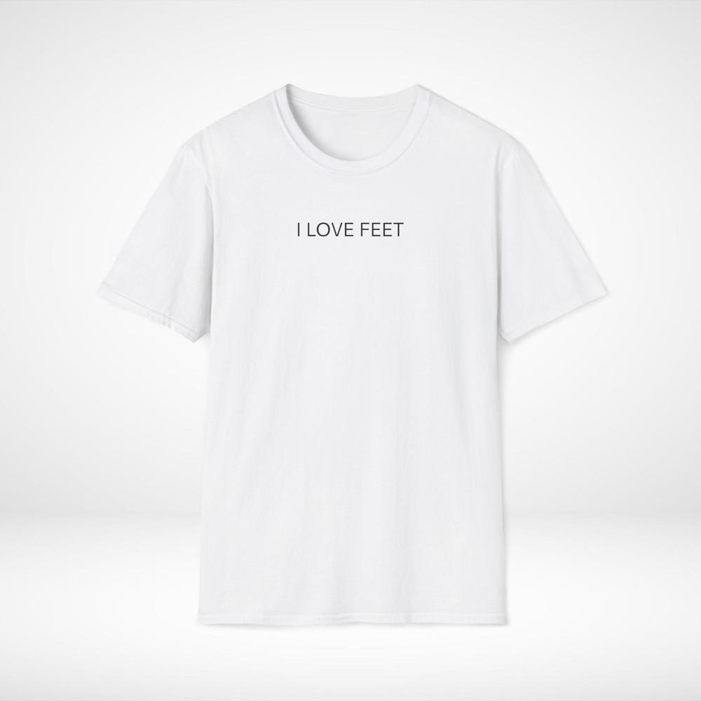 

Я ЛЮБЛЮ НОГИ фетиш на ноги Унисекс Футболка, смешная футболка, саркастическая футболка, ноги пальцы XL