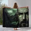 Classic Breaking Bad Walter TV Flannel Blanket,Ultra Soft Warm Plush Throw for Home Bedroom Bed Sofa Cover Office Picnic Gift