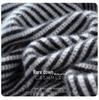 Women's Trendy Striped Cashmere Knit Pullover Sweater - Round Neck, Long Sleeve, Autumn/Winter Casual Wear