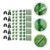 70 PCS Plastic Clips Plant Support Fixed Connector Pillars Greenhouse Gardening Fixed Bracket Climbing Pergola Connector