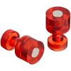TRUSCO Color Magnetic Pin Red 10 Pieces TMPC10-R