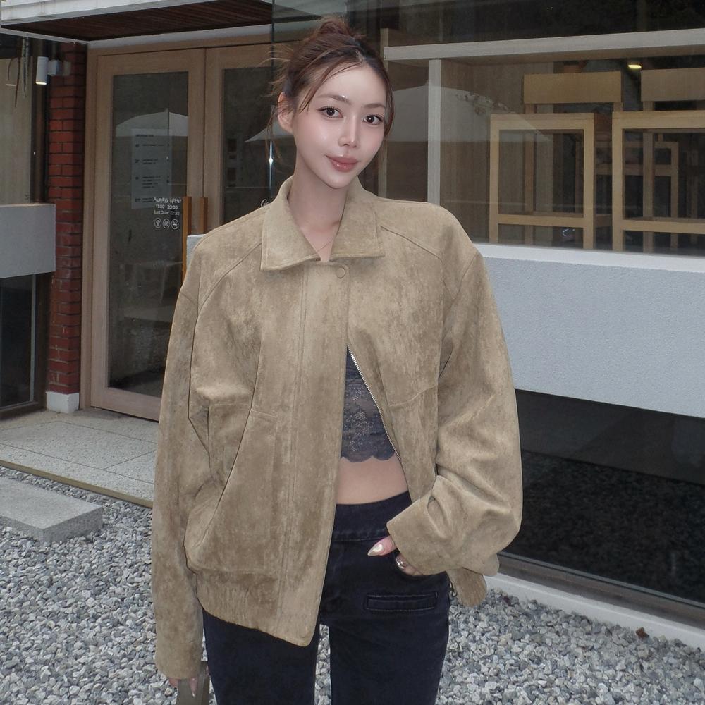 EBM Oversized Suede Jacket Emq9Eot210