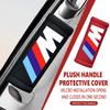 Car Interior Plush Handle Protect Cover Roof Armrest Pull Gloves For M Performance Alpina M3 M5 M6 X1 X3 X4 X5 G20 YD3
