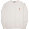 MLB Sweatshirts Unisex Cream Crew Neck Moderate Regular 3AMTB0526-50CRS