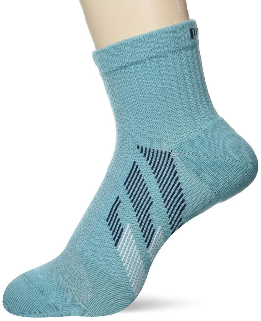 Prince Short Turquoise Blue Free Japan Men's Socks, (112), Size,
