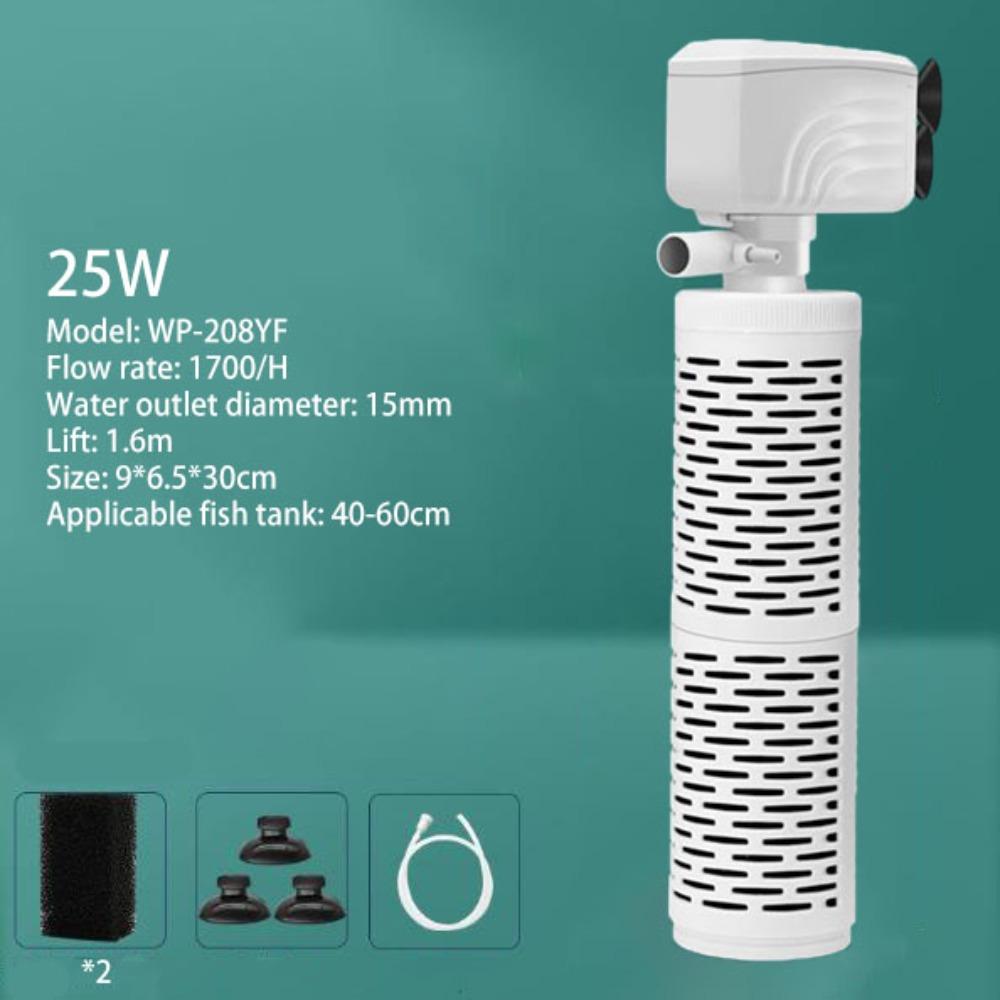 Suction Cup Aquarium Filter Pump Silent Oxygen Air Pump Fish Tank Air Oxygen Aerator  Supermarket