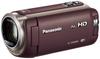 Panasonic HD videokamera W580M 32GB s a 90x vysokým zvětšením Hnědá pomocná kamera Zoom, (HC-W580M-T)