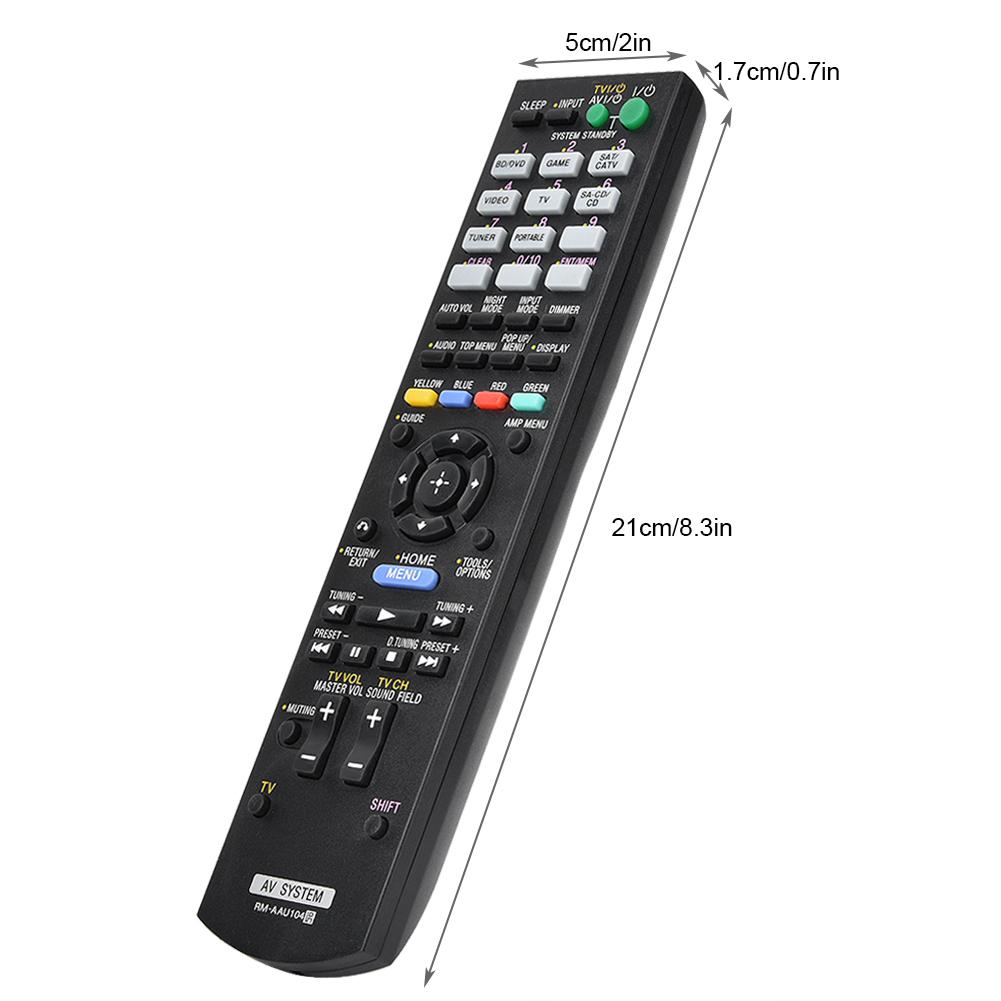 Replacement Remote Control Controller for Sony RM AAU104