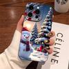 Winter Cute Snowman Christmas Phone Case for Xiaomi Redmi Note 14 13 12 11 Pro Plus 4G 5G 12S 11S 10S 10 9 8 10C 10A Cover