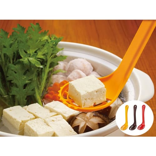 Myrna Crushing and Scooping Spoon Masher, Brown